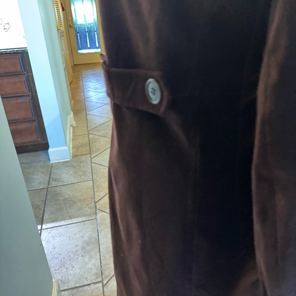 The Territory Ahead Rich Brown Trench Coat - Picture 6 of 6